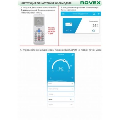 Cплит-система Rovex Smart RS-09PXS1